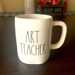 Rae Dunn art teacher mug
